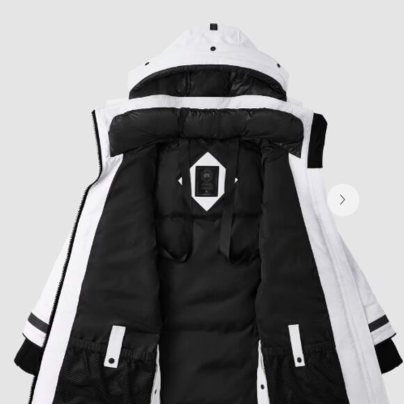 Canada Goose Kenton Parka, XXS, North Star White - Picture 3 of 4
